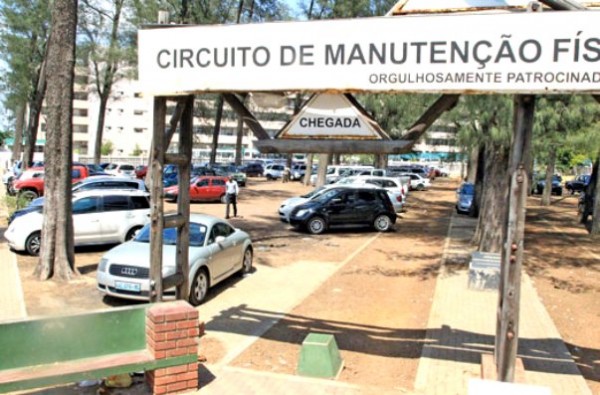 Circuito de Manutenção António Repinga, virou parque de estacionamento...!