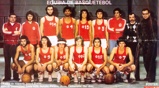 Convívio de antigos atletas do basquetebol benfiquista das épocas de 1975 a 1978 - Por Nelson Barata