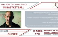 Dean Olivier - ‘The Art of Analytics in Basketball’ - 19 de abril de 2017, no anfiteatro do Estádio Universitário, pelas 17.00 horas