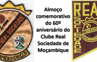 Almoço comemorativo do 60º aniversário do Clube Real Sociedade de Moçambique