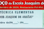 1º Almoço da Escola Joaquim de Araújo - 26 Setembro de 2026