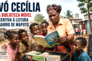 Acção meritória aa Avó Cecília, em Maputo - 