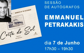 Sessão de autógrafos na Feira do Livro de Lisboa, dedicada ao livro “Costa do Sol” - 7 de junho, entre as 17h00 e as 19h30